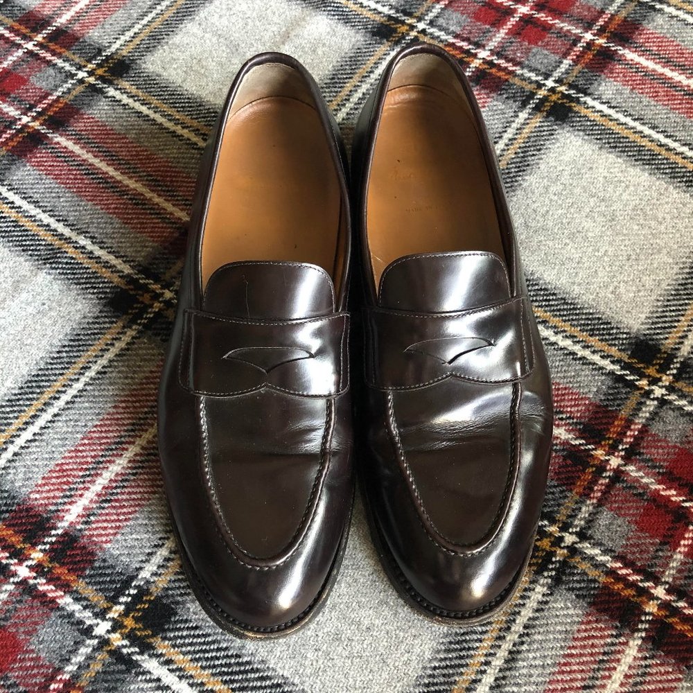 BROOKS BROTHERS Men's SKU# 100083795 Golden Fleece Penny Loafers - Size 10.5D